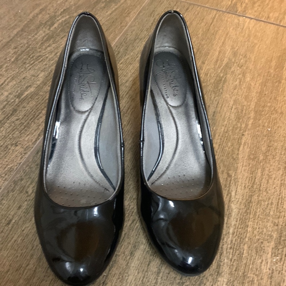 Lifestride Soft System Black Patent Heels 👠